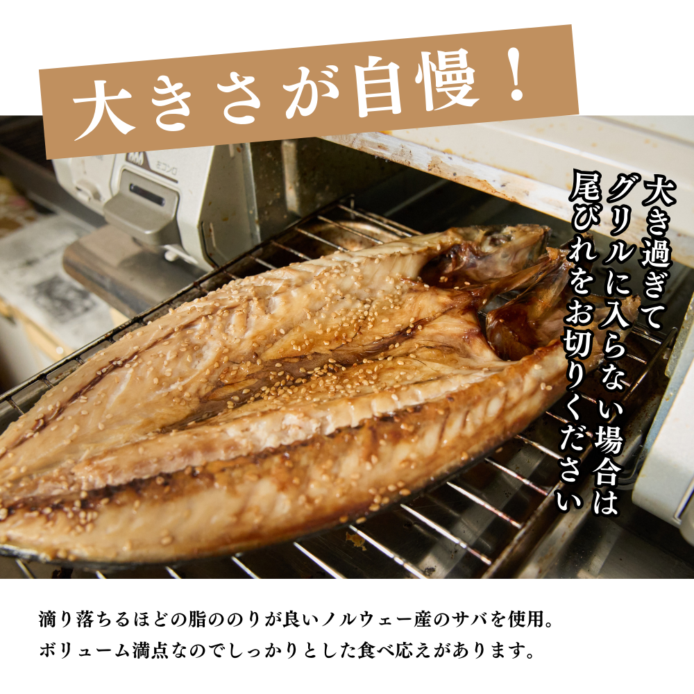 金賞受賞!さば塩糀開干し(干物)2枚セット